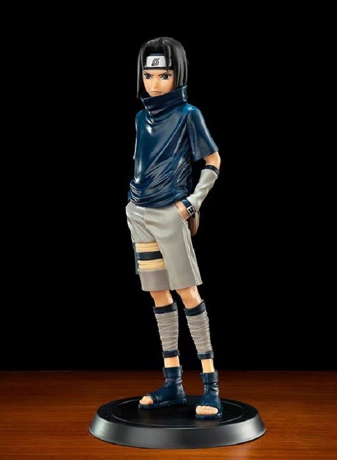Naruto Childhood Uchiha Sasuke Handmade Figurine Model Decoration - Image 2